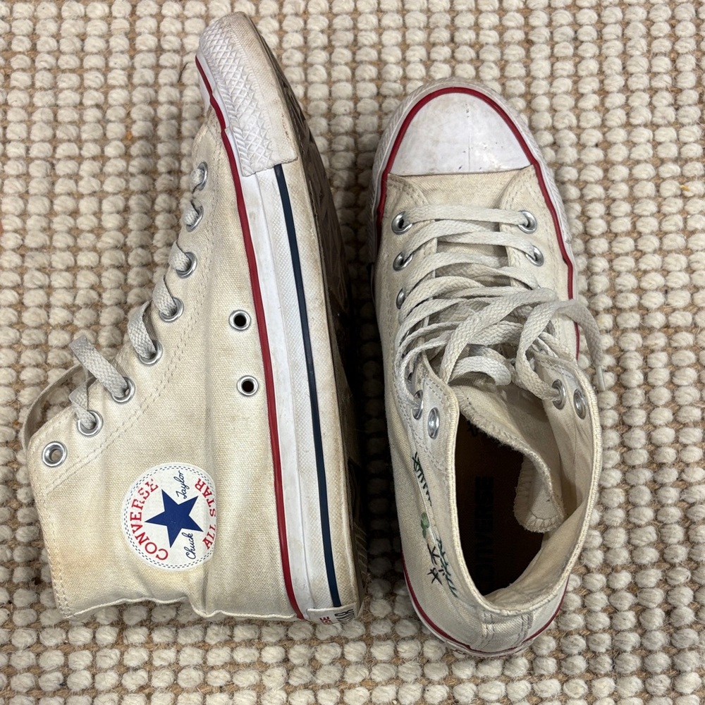 Converse High-Top Sneakers - White